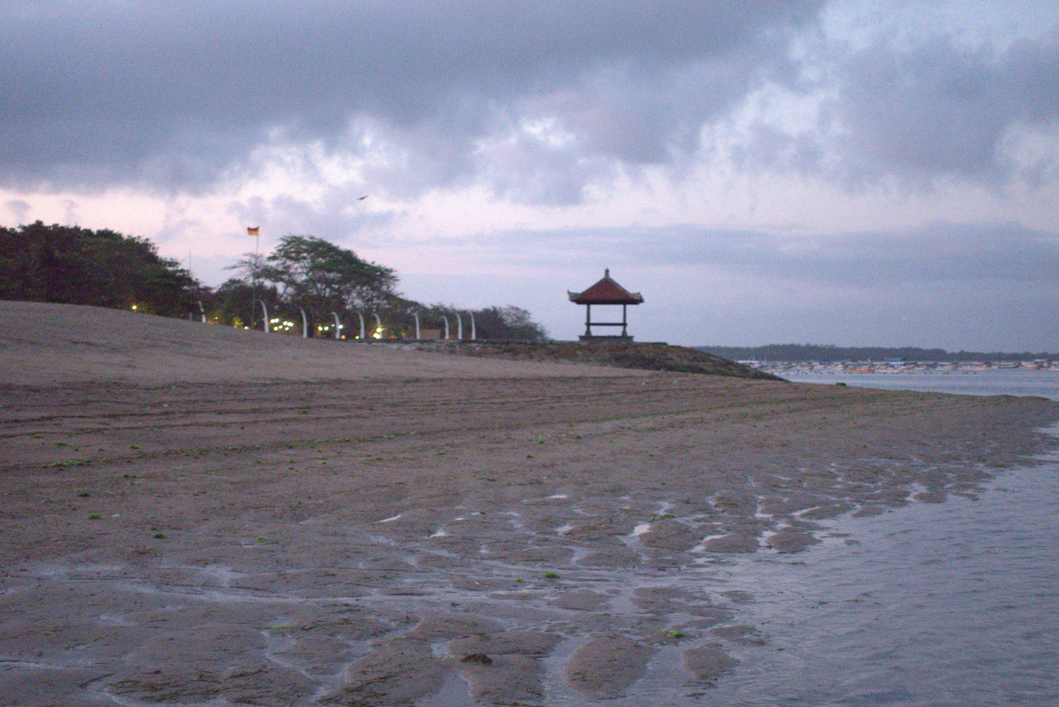 Beach after sunset, Bali